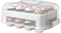 Top Shelf Elements 24-Cupcake Carrier  Green