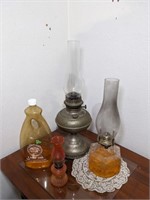 Assorted Lamps w/ Lamp Oil