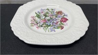 Lord Nelson Pottery Plate Floral Emblems Of Atlant