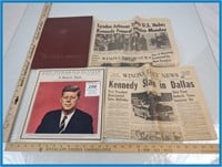 ASSORTED JOHN F KENNEDY COLLECTIBLES