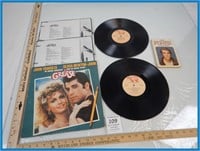 VINTAGE GREASE ALBUM AND FONZIE BOOK