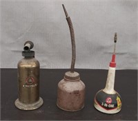 Box Torch, 2 Oil Cans