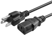3 Prong Power Cord Cable CSA SVT 0.824MM 18AWG