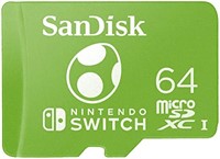 SanDisk 64GB microSDXC Card Licensed for Nintendo