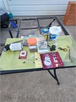 Misc Parts sewing kit, wrench, drop cloth & more