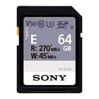 Sony 64GB E-Series High Speed SD Card Bundle