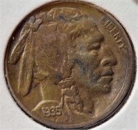 1935 Buffalo nickel