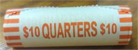Uncirculated roll $10. Maria tall Chief quarters