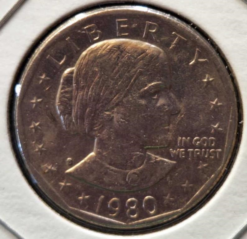 1980 one dollar coin