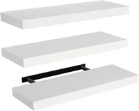 Amada White Floating Shelves 3 Sets AMFS08