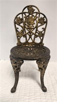 Cast Iron Plant Stand Chair