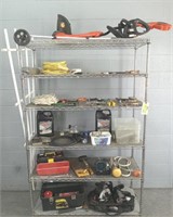 Garage Lot - Rack Not Included - Contents Of Rack