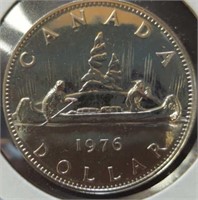 Proof 1976 Canadian dollar