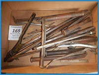 ASSORTED RAILROAD SPIKES
