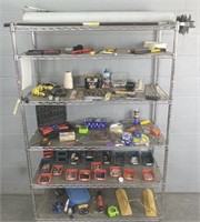 Lot Of Tools And Hardware - Rack Not Included