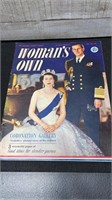 Vintage 1953 Woman's Own Coronation Gallery Editio