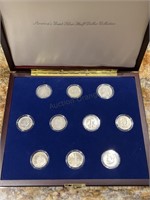 America's Great Silver Half Dollars - 10 Silver
