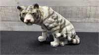 Vintage Tiger Statue 9" Long