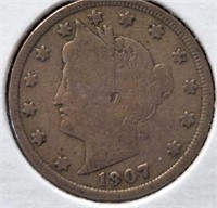 1907 liberty head v-nickel