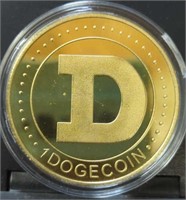 Doge coin cryptocurrency coin
