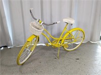 Yellow Classic Cruiser Bike
