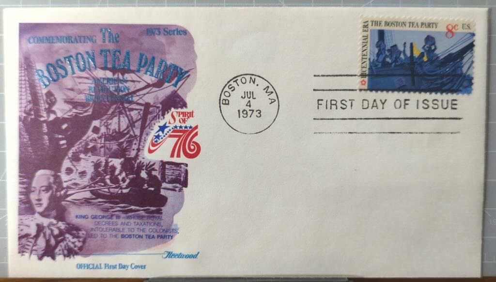 First day of issue postage stamp July 4 1973