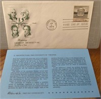 First day of issue postage stamp American
