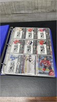 Binder Full Of Tim Hortons Hockey Cards