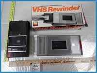 VINTAGE-GEMINI VHS REWINDER-CASSETTE REWINDER