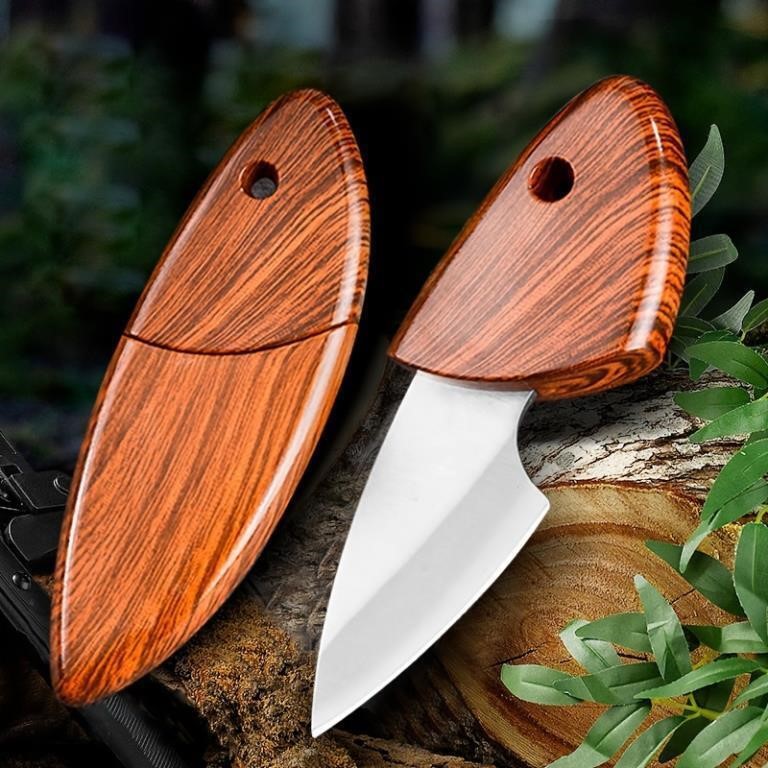 Fruit Knife woodgrain patterrn