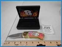 *NUMBER 8 RACING KNIFE-GOLD COLOR