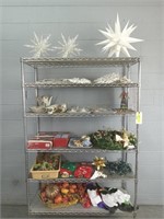 Christmas Decor Lot - Rack Not Included