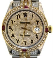 Gents Oyster Perpetual Datejust 36 Bust Down