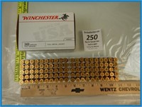 *FULL BOX- WINCHESTER 38 SPECIAL 130 GRAIN BULLETS