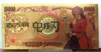 24k gold-plated demon Slayer Japanese anime