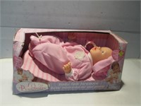 BABY TALK NEWBORN BABY  TOY- NEW DAMAGED BOX