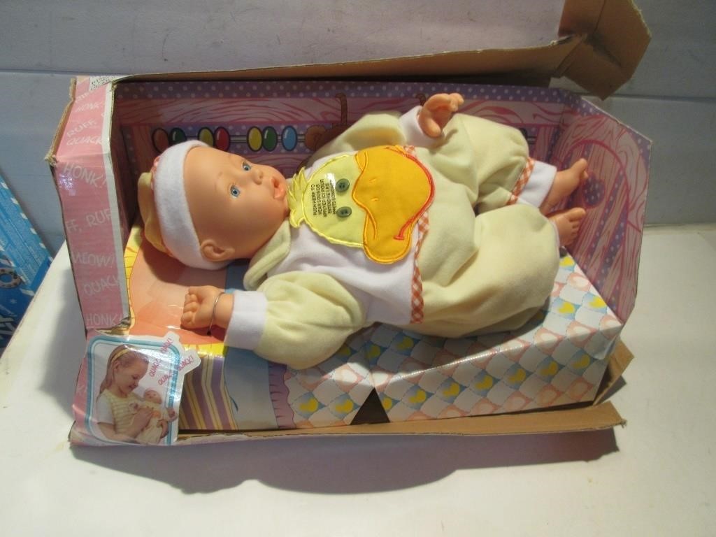 NEWBORN BABY DOLL WITH REAL BABY SOUNDS