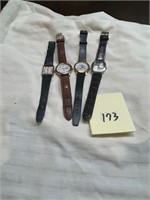 Four nonrunning watches #173