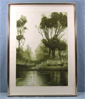 HICKEY, Peter Landscape Etching