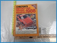 CHILTONS IMPORT CAR REPAIR MANUAL 1986