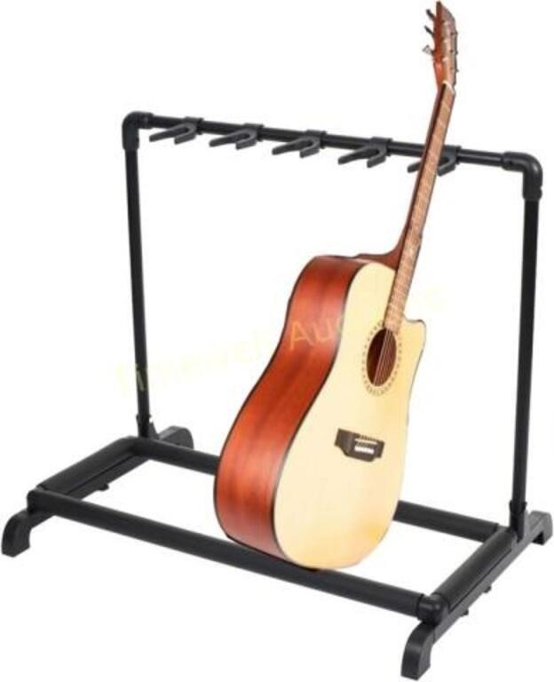 YEVVAIOC 5-Guitar Stand Rack  Movable Holder