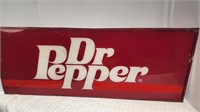 Dr Pepper Sign Plastic