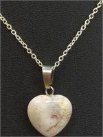925 stamped 16" necklace with pendant