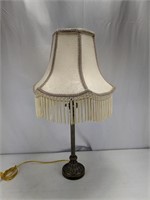 (1) Vintage Brass Lamp