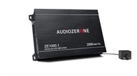 $215  ZE1000.1 2000W Monoblock Amp  1-4 Ohm