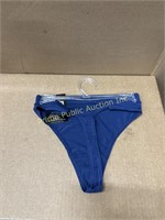 Maidenform Barely There Blue Thong size XXL