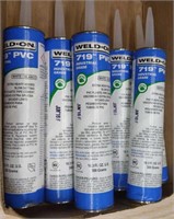 Weld on 719 PVC cement lot (7 total)