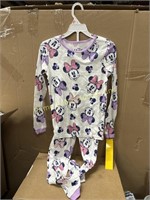 Disney $35 Retail Minnie Mouse Pajama Set, size