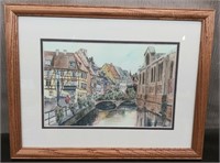 Framed Watercolor by Stephanie White