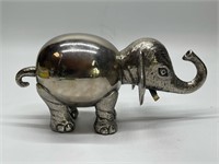 Solid Metal Elephant Figurine